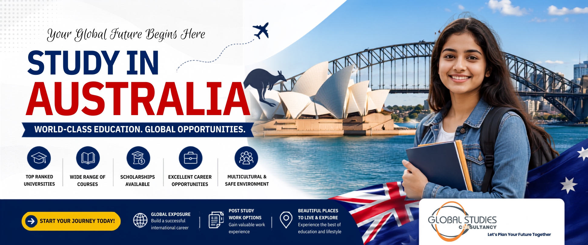 Study in Australia
for Indian Students